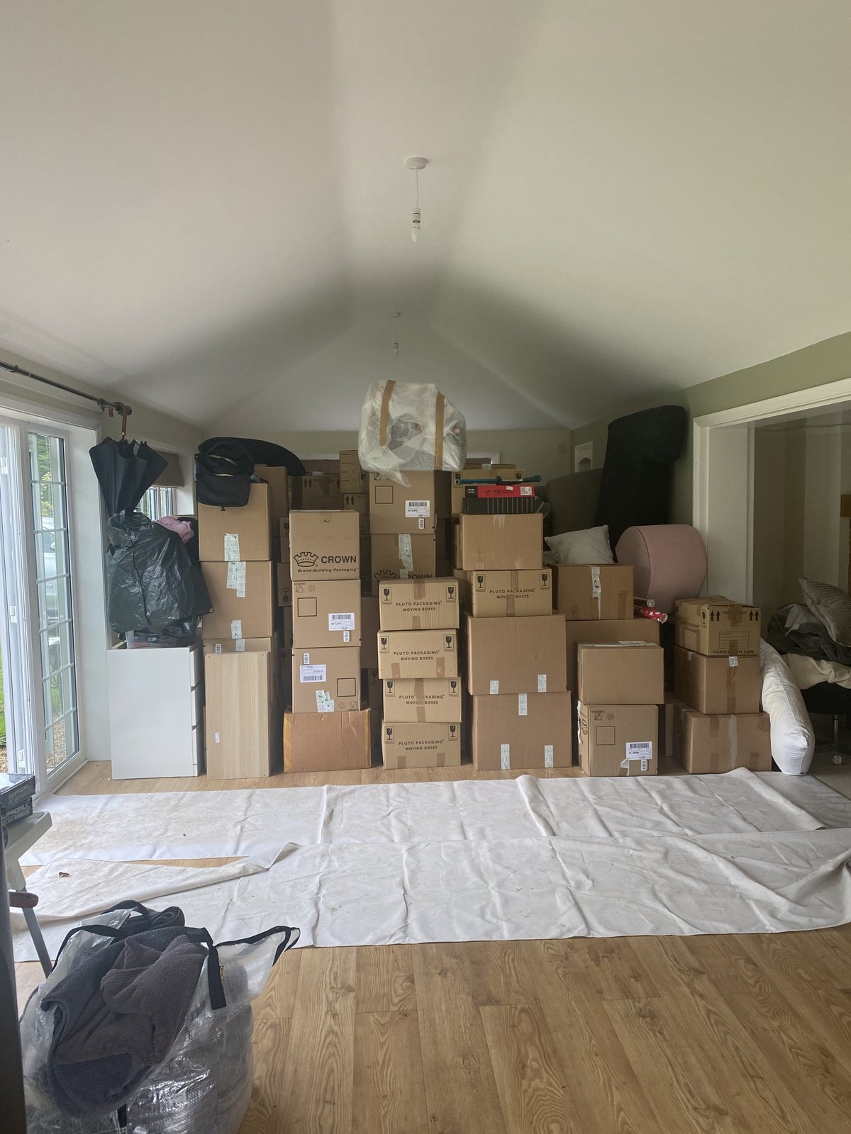 Moving house — starting over